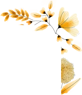 Dried floral decoration